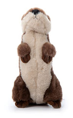 The Petting Zoo River Otter plush fur detail shows soft, cuddly texture