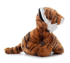 The Petting Zoo tiger plush, gift-ready character for birthdays and celebrations.