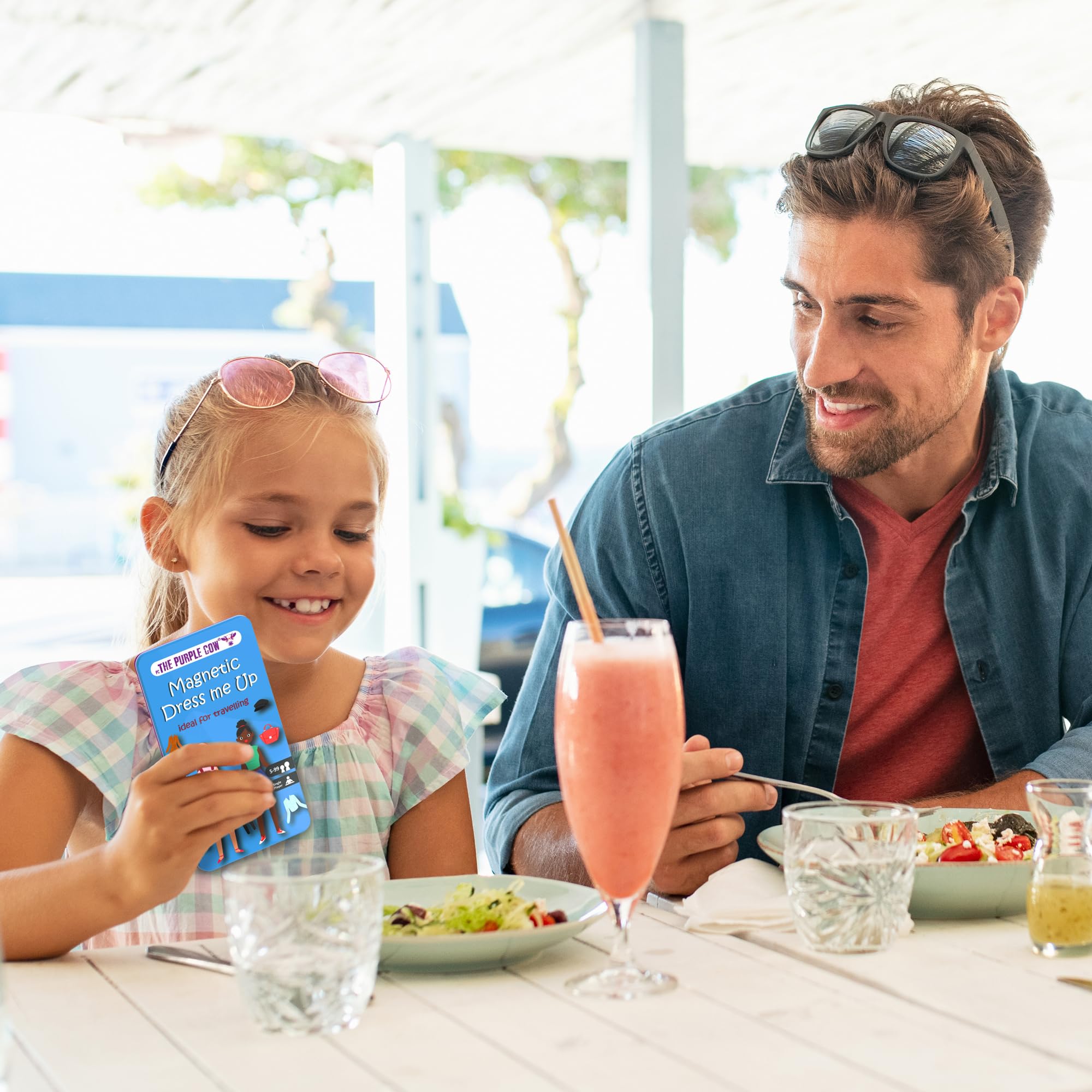 The Purple Cow on-the-go off-screen fun for all ages