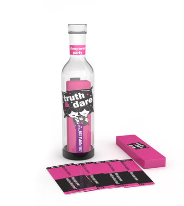 The Purple Cow Spin-the-Bottle action image for playful party moments.