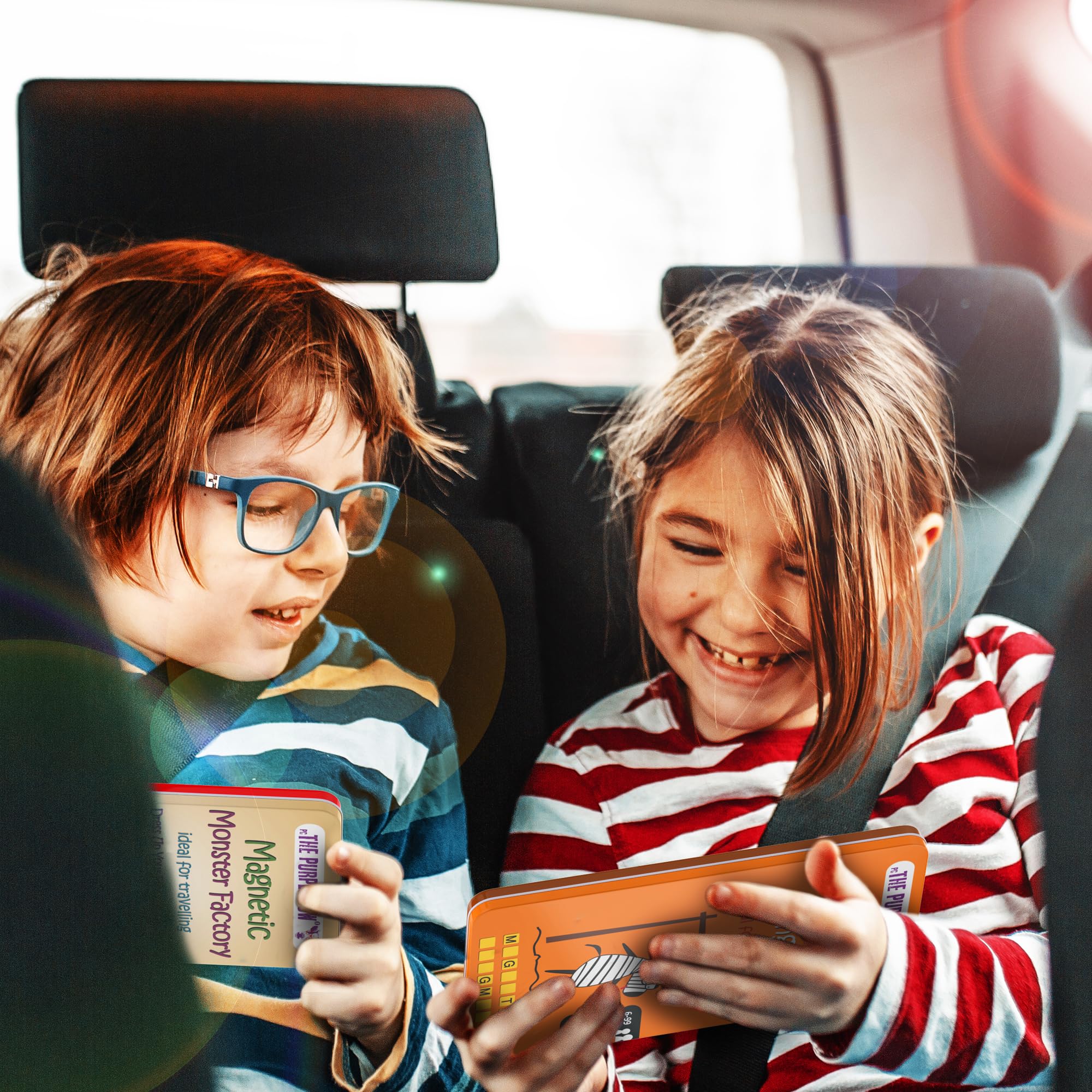 Family road trip friendly The Purple Cow To Go Hangman Game for shared fun.