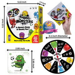 THE PURPLE OWL Hiding Monsters age range 4-12 supports growing memory