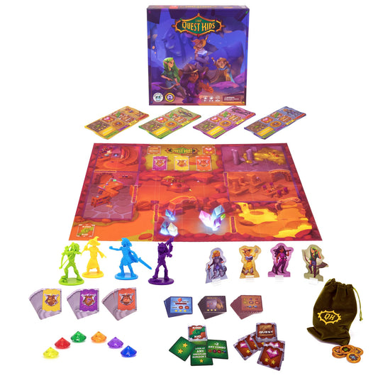 The Quest Kids Tolk's Cave treasure chest sparks treasure-hunting excitement.