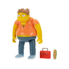 Barney Gumble figure posed to evoke classic moments from The Simpsons