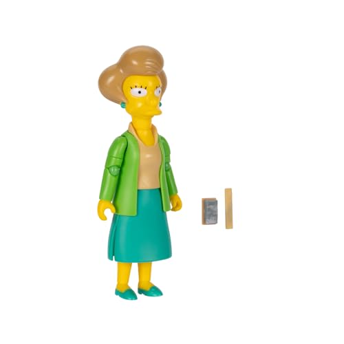 Edna Krabappel 5-inch figure with accessories enhances imaginative playtime.