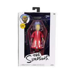 The Simpsons Vampire Mr. Burns coffin with removable lid.