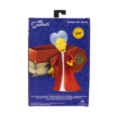 The Simpsons Vampire Mr. Burns coffin slide-up action for dramatic pose.