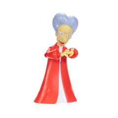 The Simpsons Vampire Mr. Burns UV light color-change reveal on exposure.