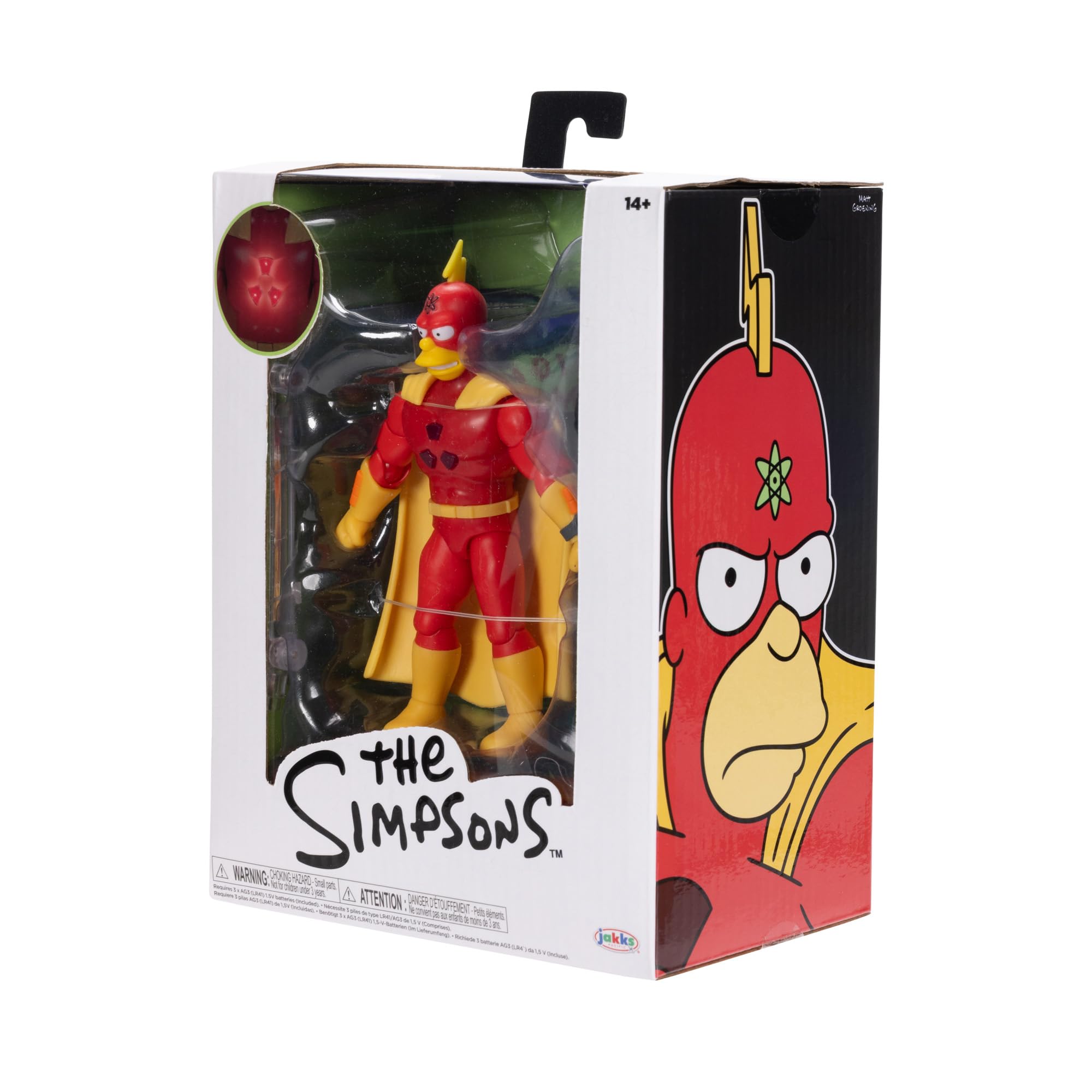 The Simpsons Radioactive Man detailed figure with premium sculpt for collectors
