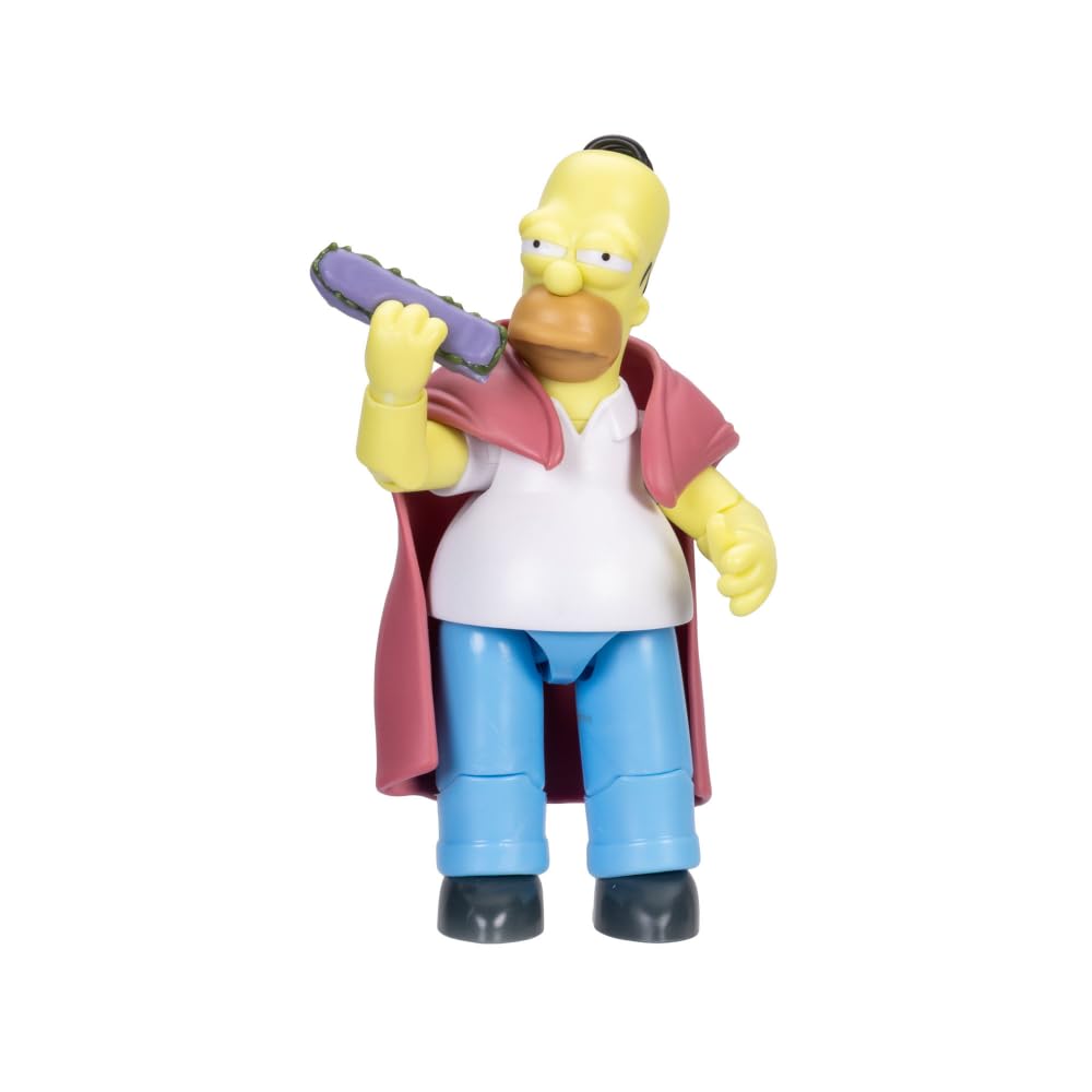 The Simpsons Sick Homer with Hoagie figure close-up ready for display and storytelling.