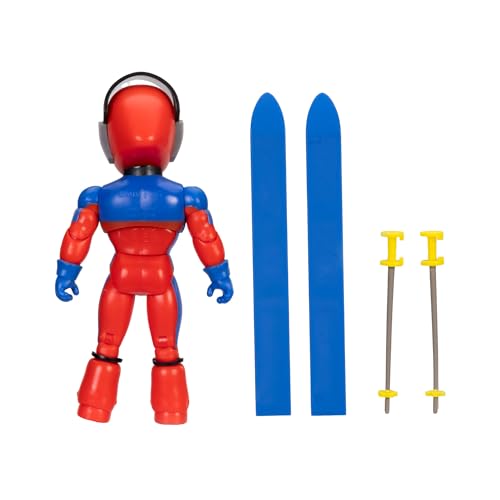 The Simpsons SS Flanders figure with ski poles offers versatile posing for action scenes