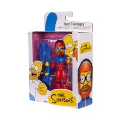 The Simpsons SS Flanders poseable figure enhances display stability