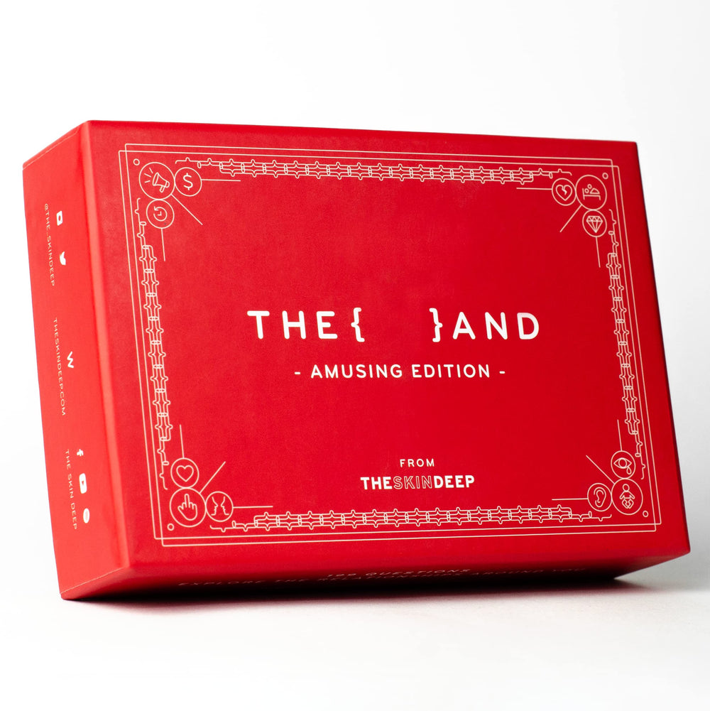 The Skin Deep Amusing Edition deck cover inviting social play at gatherings