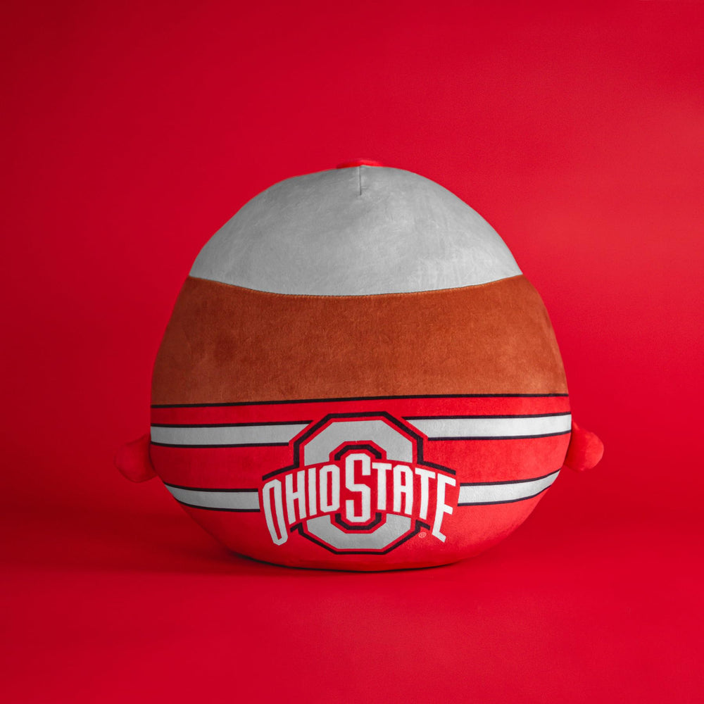 The Sleep Squad Brutus 12-inch plush side view, compact desk buddy.