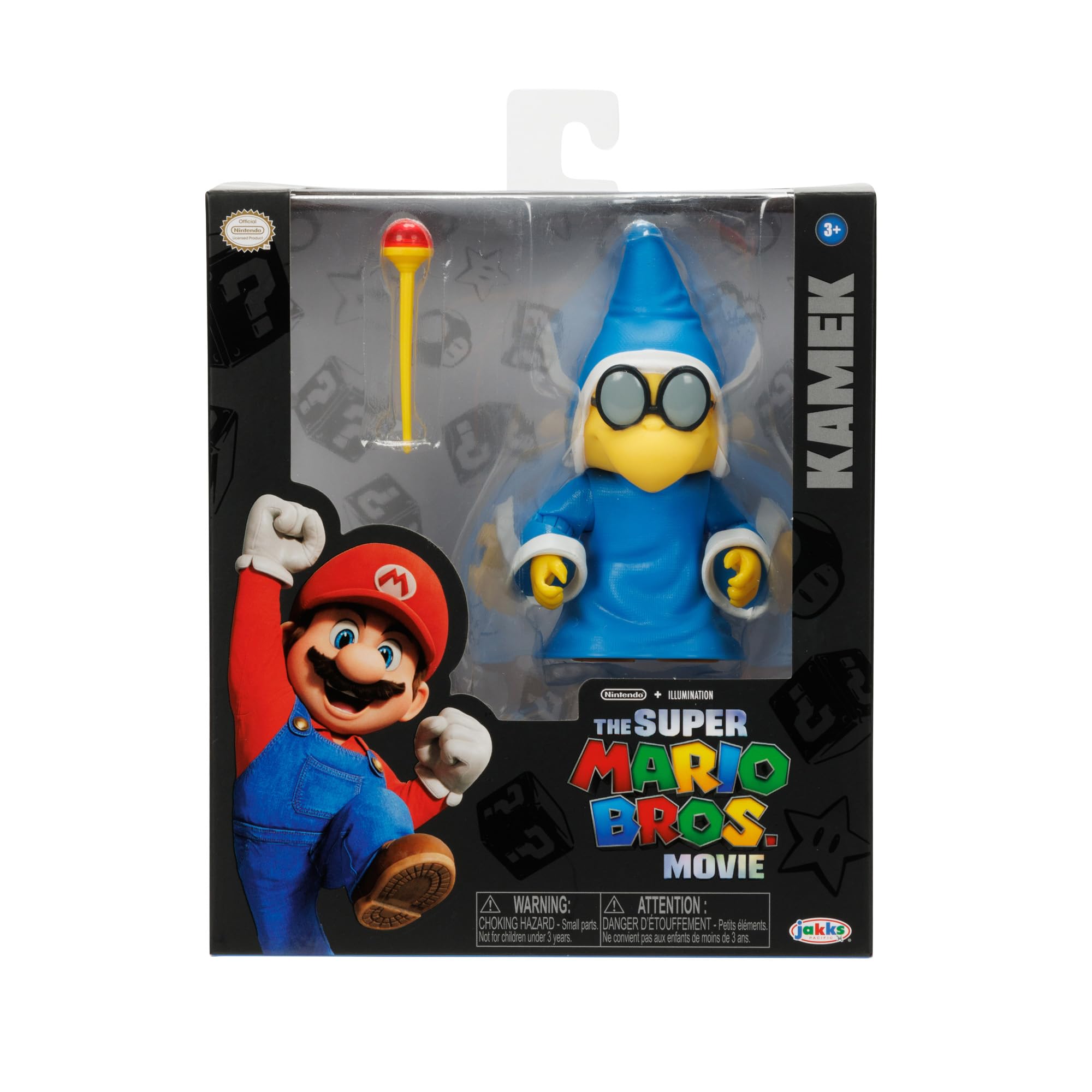 THE SUPER MARIO BROS. MOVIE Magikoopa poseable figure ready to assemble scenes.