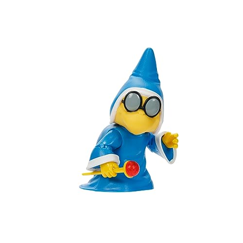 THE SUPER MARIO BROS. MOVIE Magikoopa realistic acrylic eyes add lifelike charm.