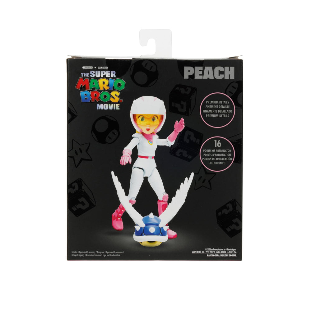 Wave 2 Peach joins other figures for themed display and collection.