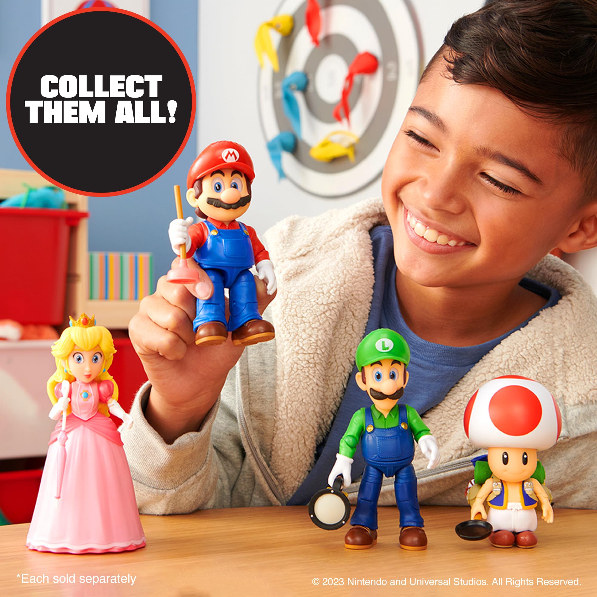 The Super Mario Bros. Movie Toad accessory frying pan closeup adds play opportunities