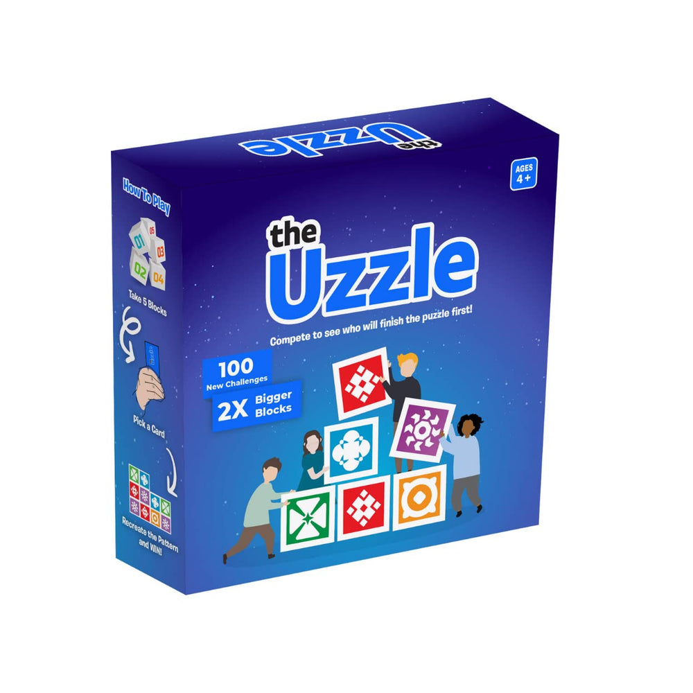 The Uzzle 3.0 showcases pattern-matching action to sharpen focus.