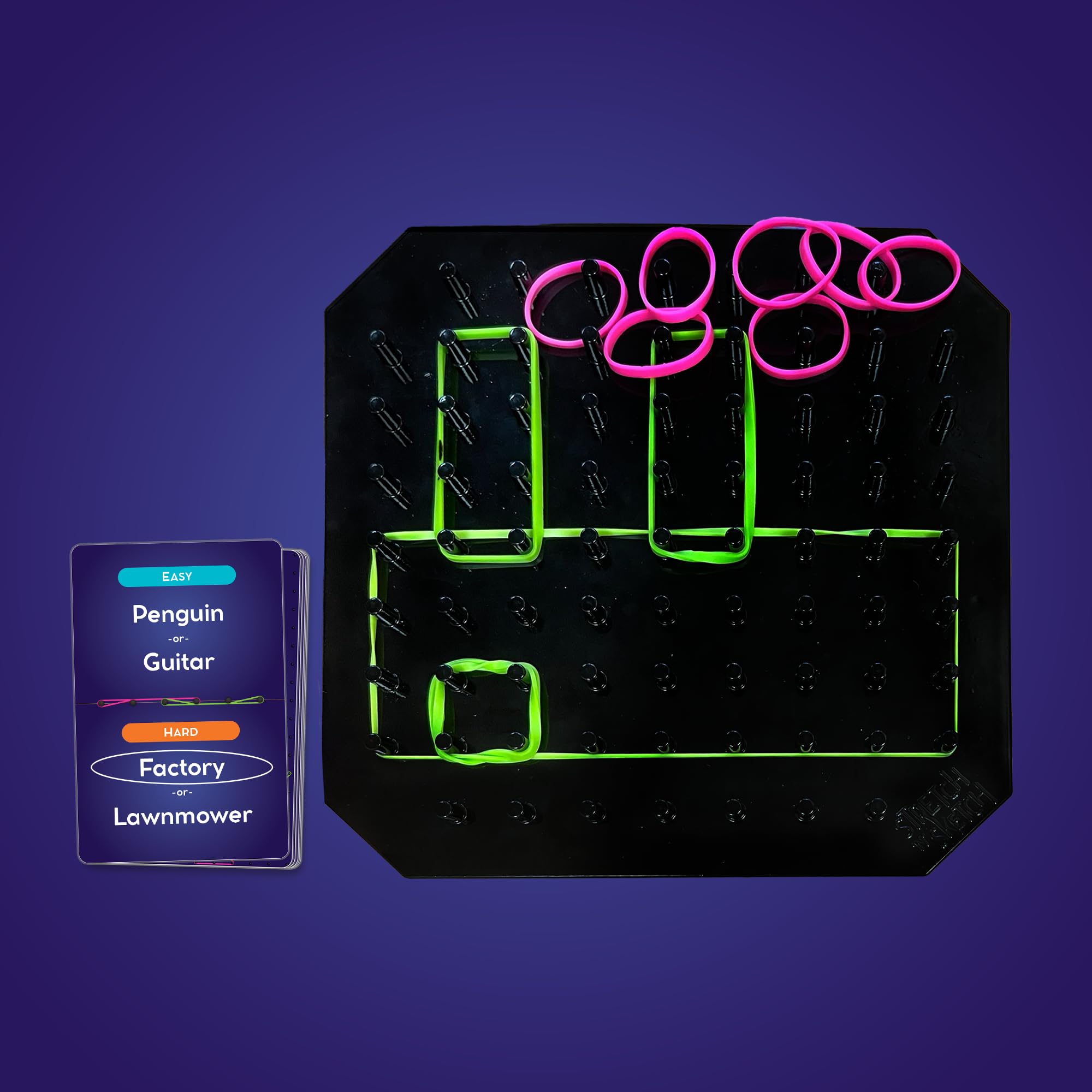 The Uzzle Stretch & Sketch scoring tokens track progress