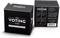 The Voting Game living room moment, an approachable social icebreaker.