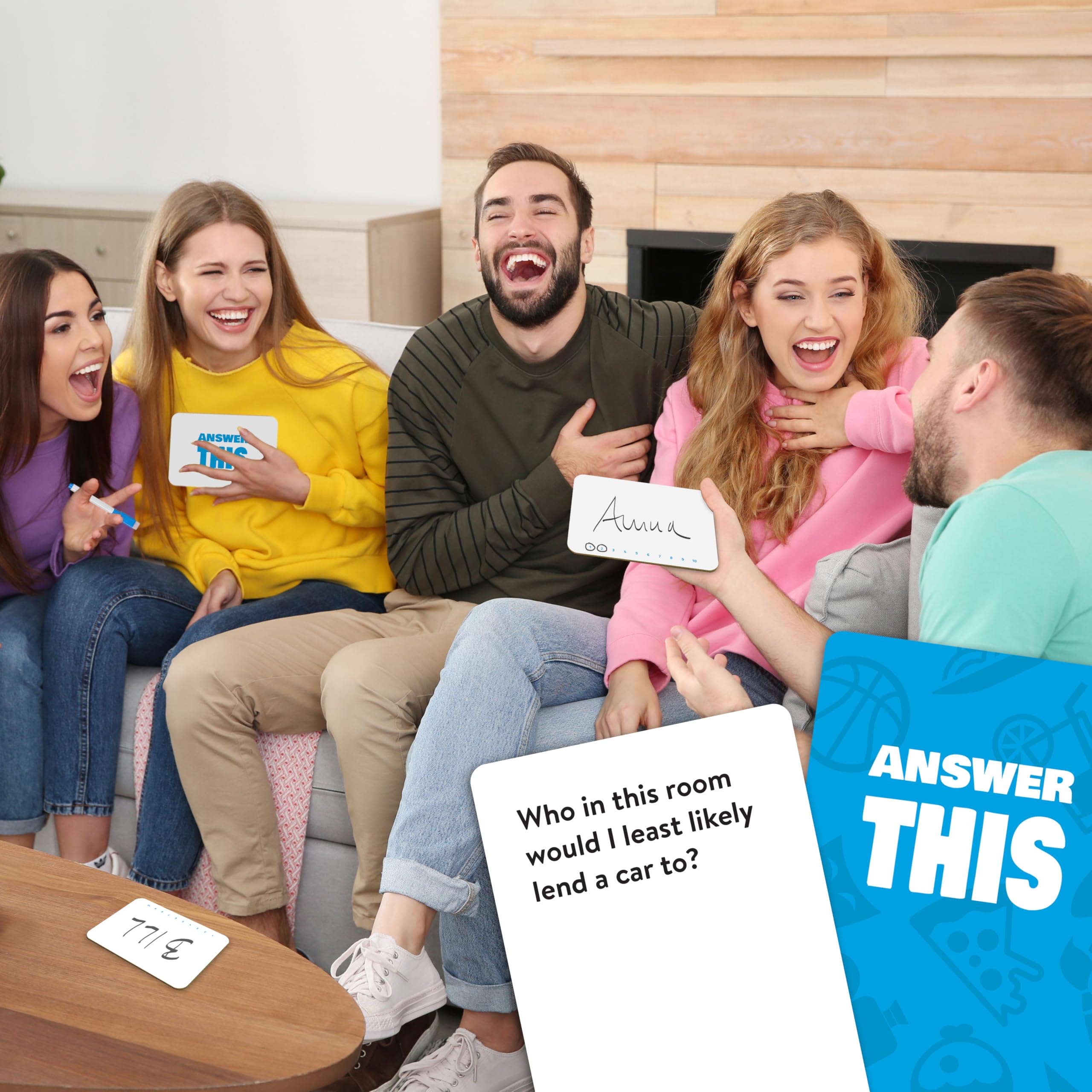 The World Game Answer This Friends durable components support repeated play.