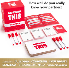 The World Game date night setup with cards invites playful conversation and bonding.
