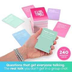 The World Game It’s Girl Time six categories fuel varied prompts.