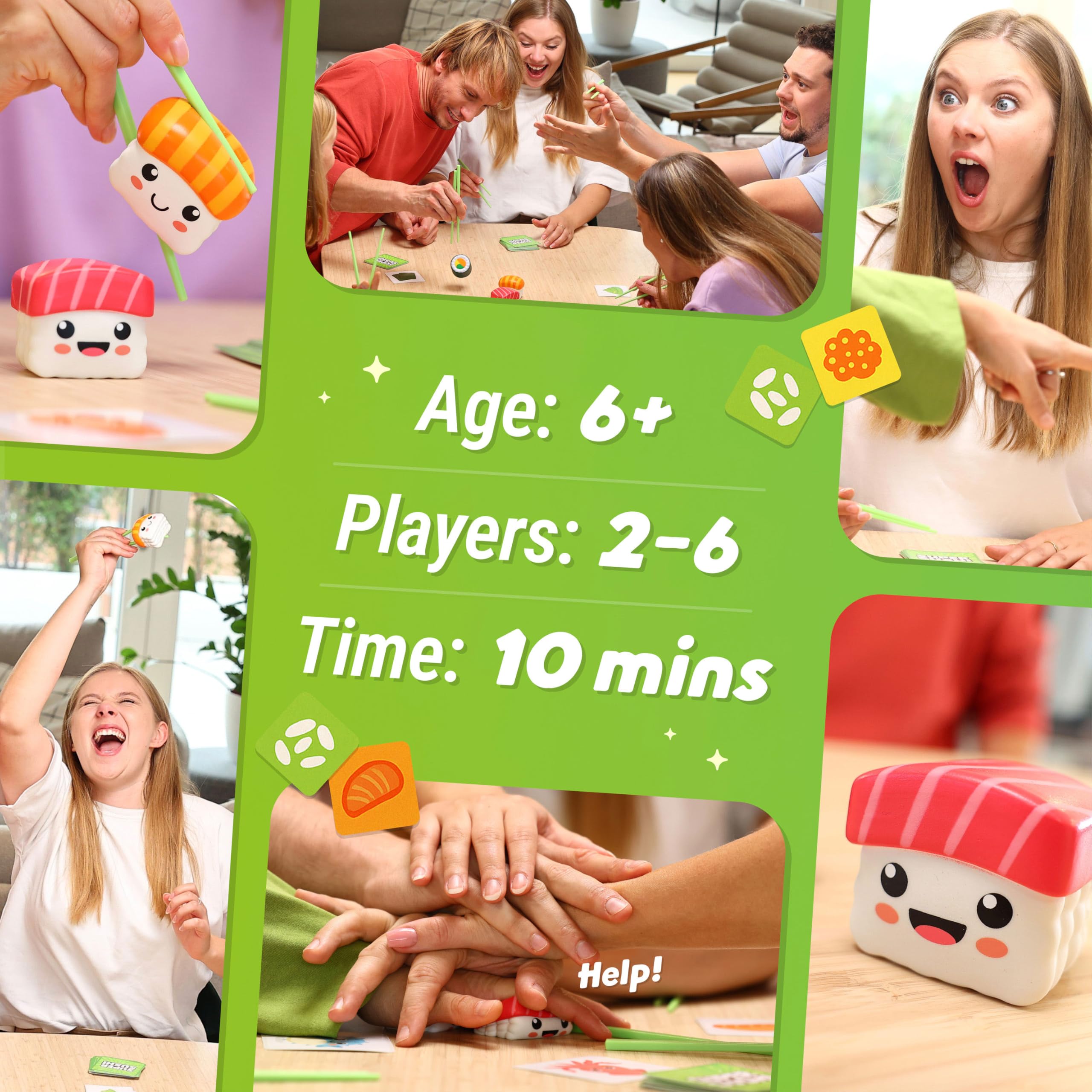 The World Game Super Sushi group play brings everyone together.