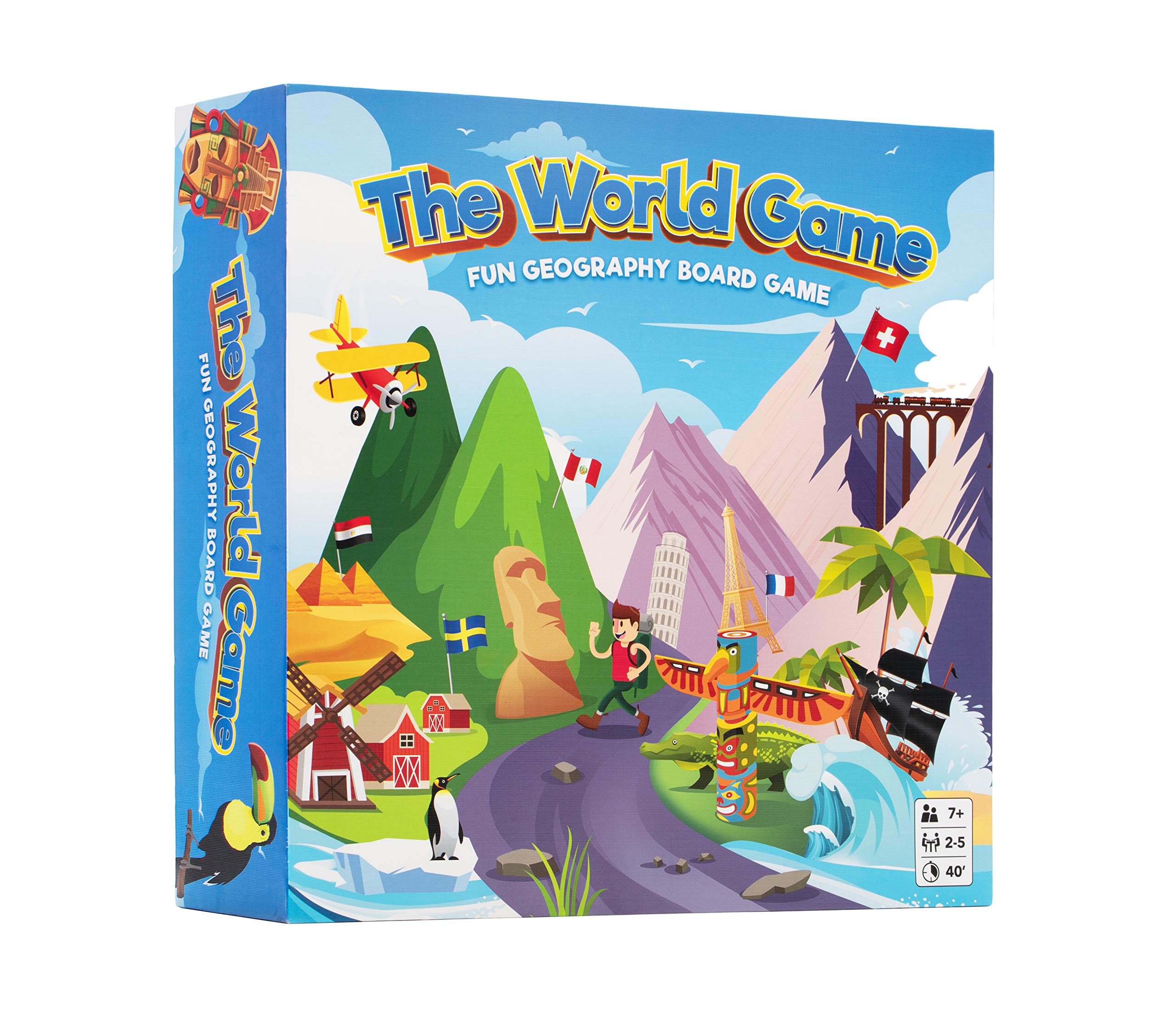 The World Game world map board for engaging travel learning and exploration.