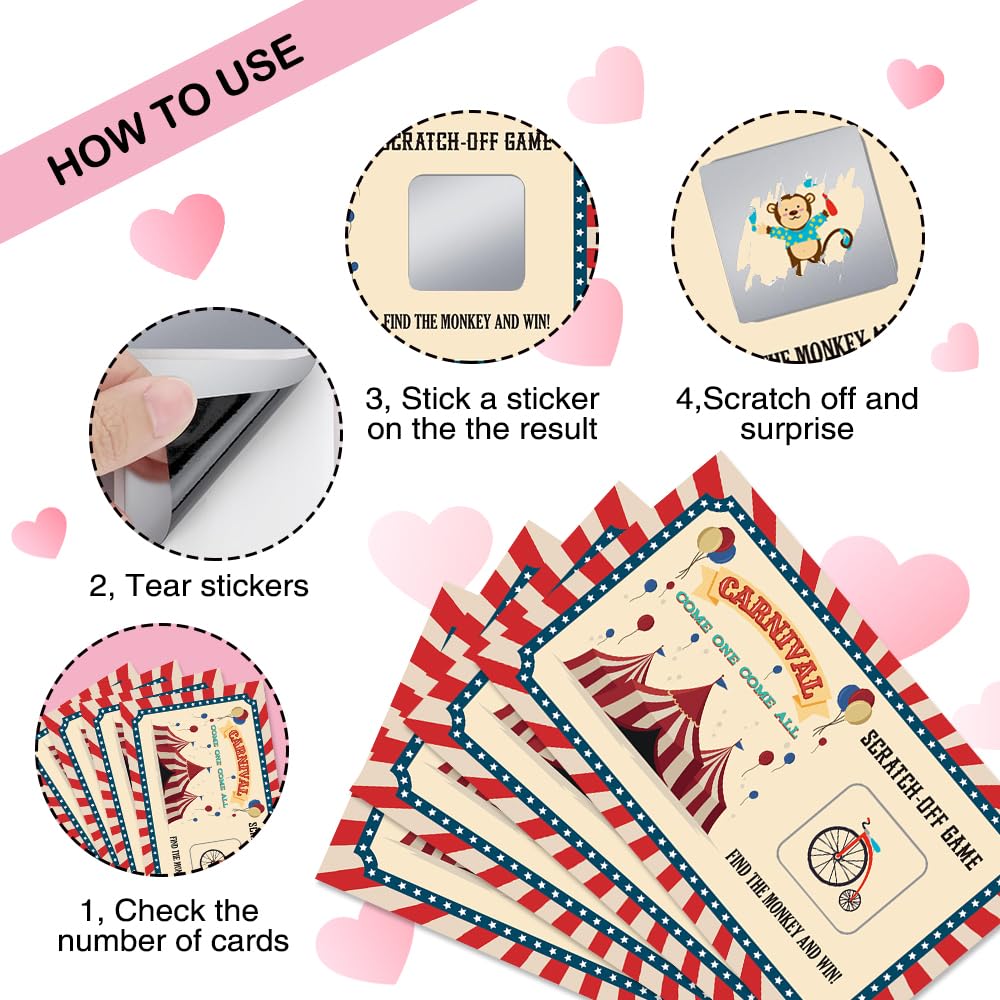 THEBESTU silver scratch-off stickers provide a satisfying reveal on each card.