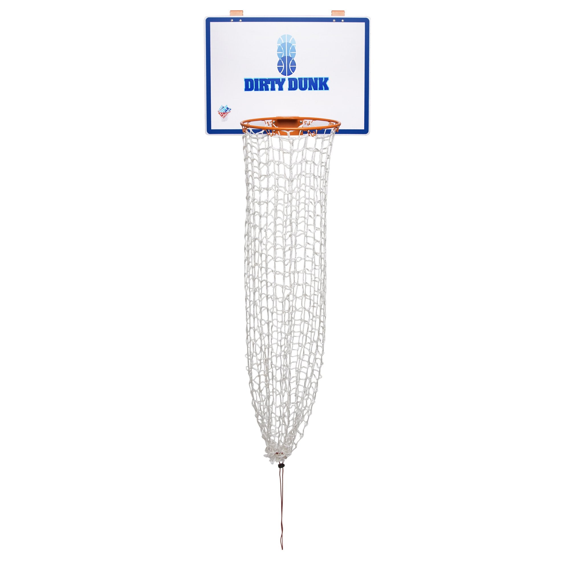 The Dunk Collection Dirty Dunk metal rim detail highlights authentic sports-style storage.