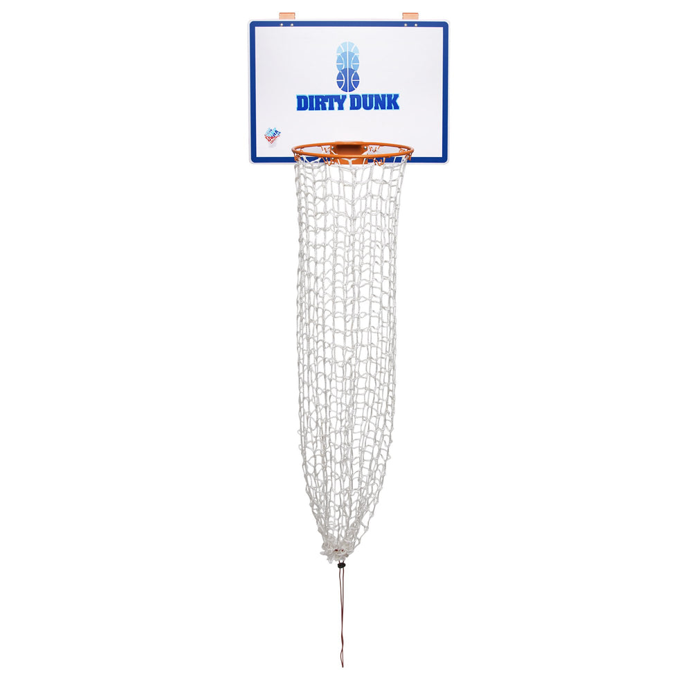 The Dunk Collection Dirty Dunk metal rim detail highlights authentic sports-style storage.