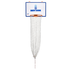 The Dunk Collection Dirty Dunk metal rim detail highlights authentic sports-style storage.