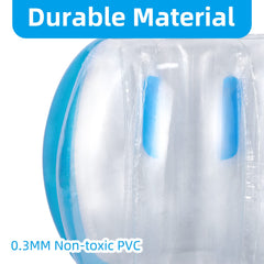 Theefun Bumper Balls durable PVC material supports long-lasting outdoor use.