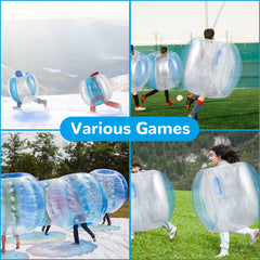 Theefun Bumper Balls set is ideal for backyard parties and outdoor family games.