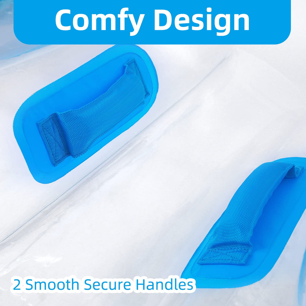 Theefun Bumper Balls with handles provides secure grabbing for safer play.
