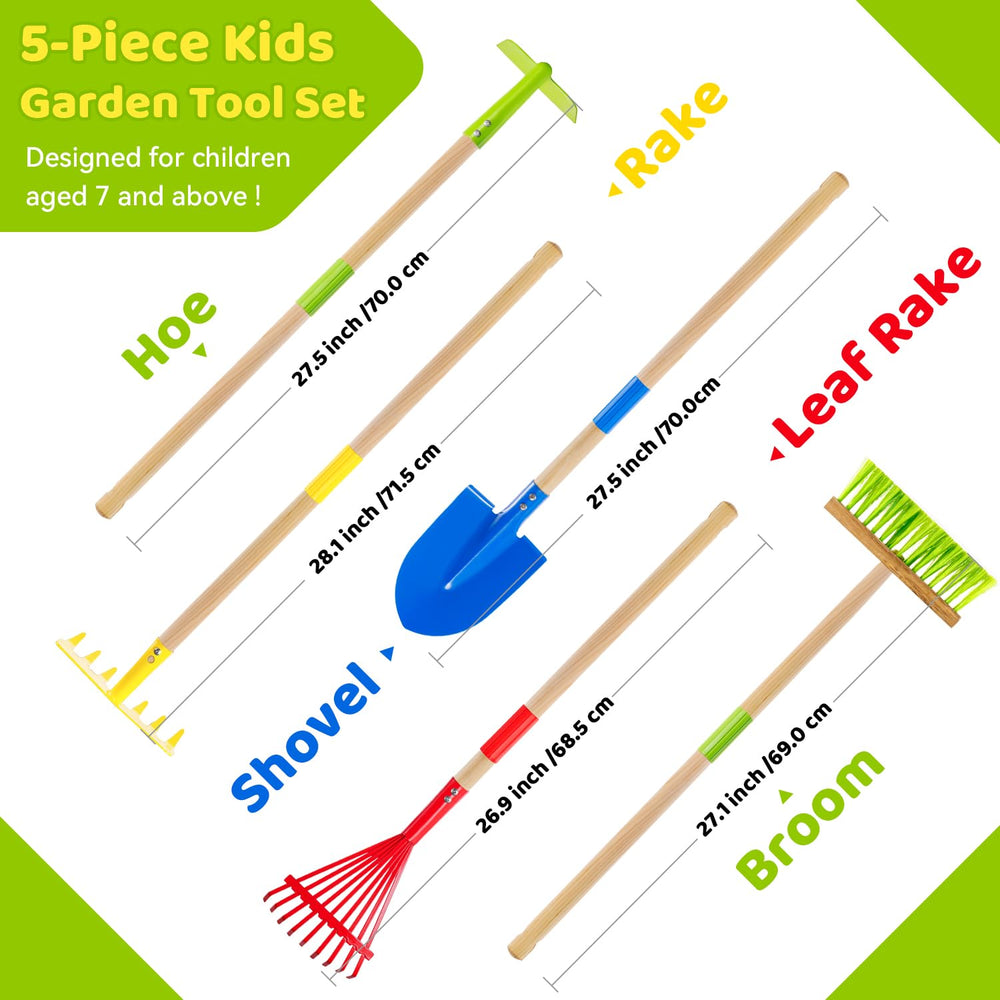 Theefun Kids Garden Tool Set shovel enables hands-on gardening fun