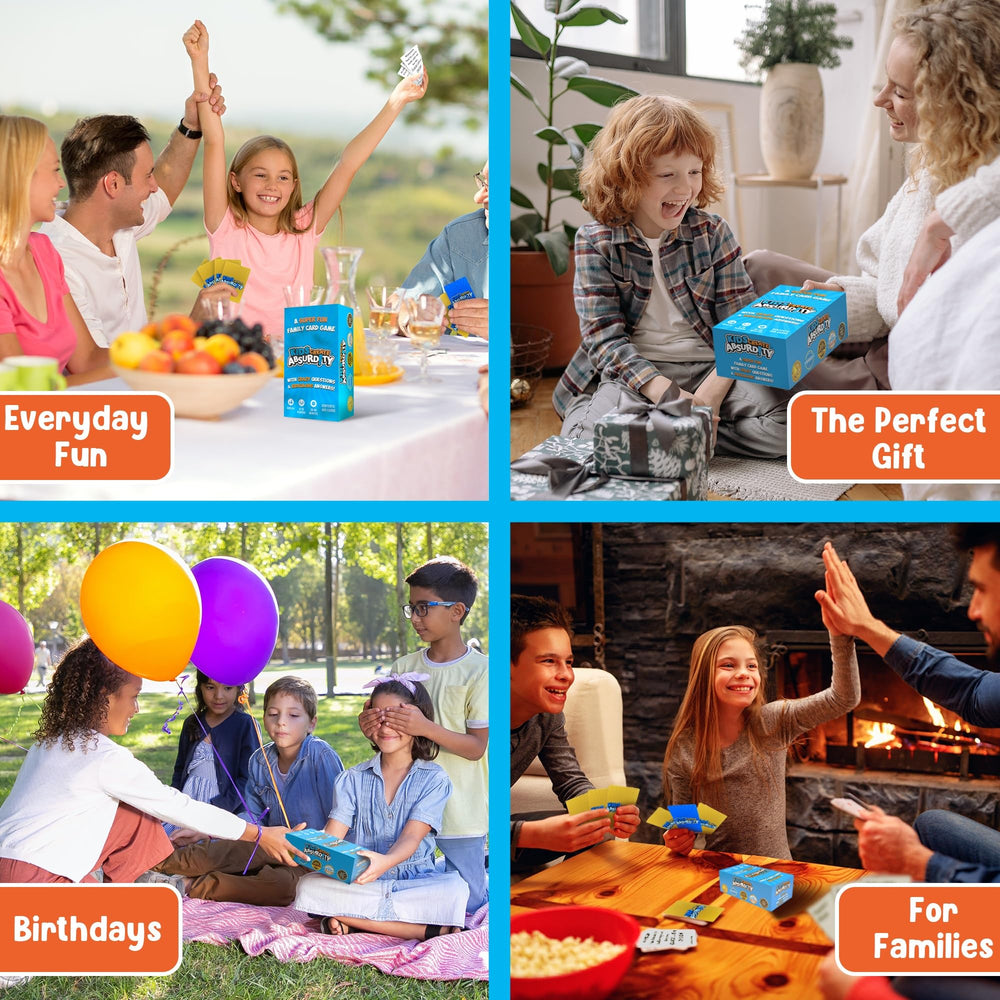 TheGag Kids Create Absurdity ready-to-play setup — quick family fun.