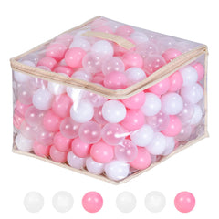 Thenese soft plastic balls two-point-one-five diameter for safe ball pit play.