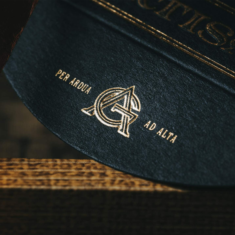Theory11 Artisan Playing Cards Black gold foil close-up for high-end performance in card tricks