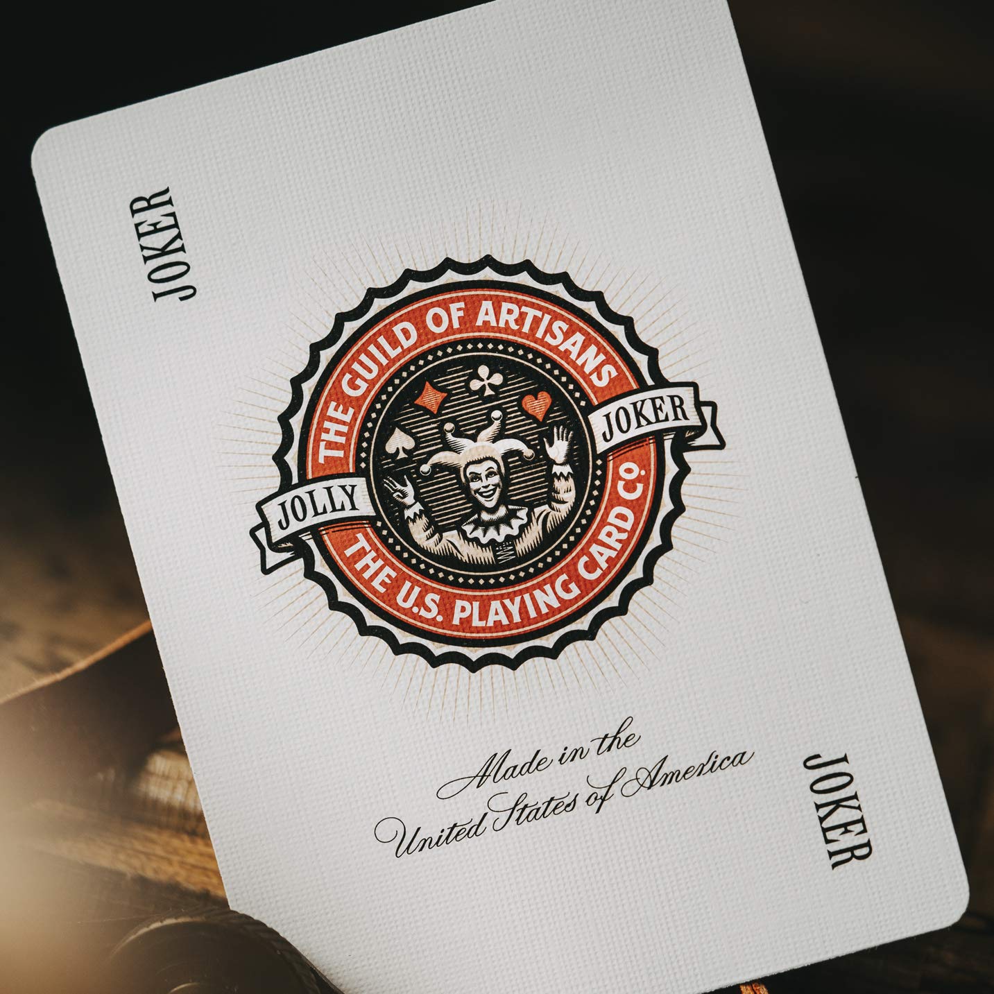 theory11 Artisan Playing Cards White Edition FSC certified paper quality