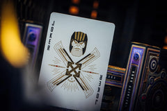 theory11 Avengers Purple Edition joker featuring Loki and Thanos for balance.