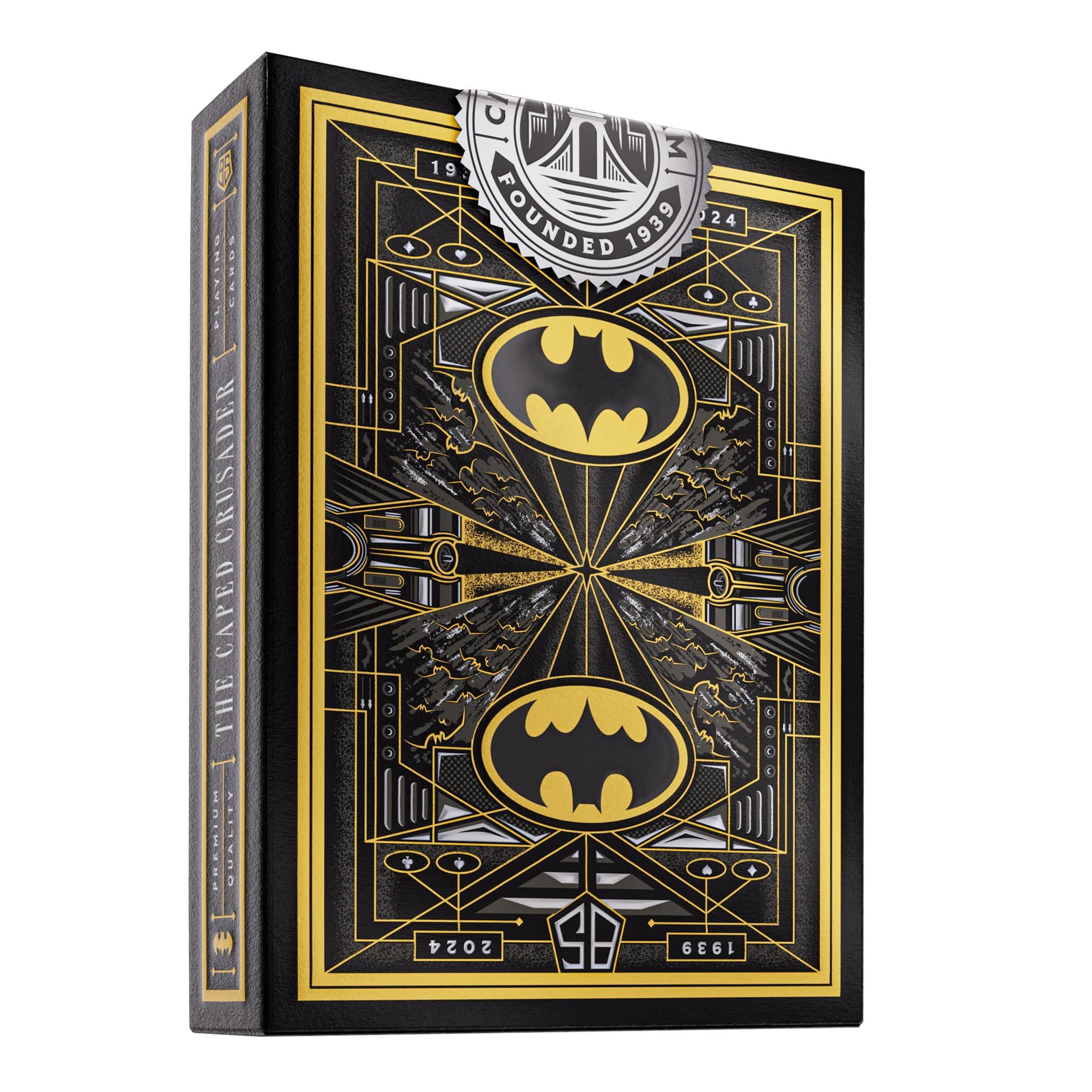 theory11 Batman custom art front cards showcase iconic moments for immersive play.