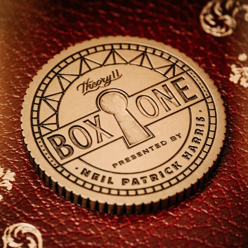 theory11 Box ONE puzzle pieces and clues designed for single-player exploration.