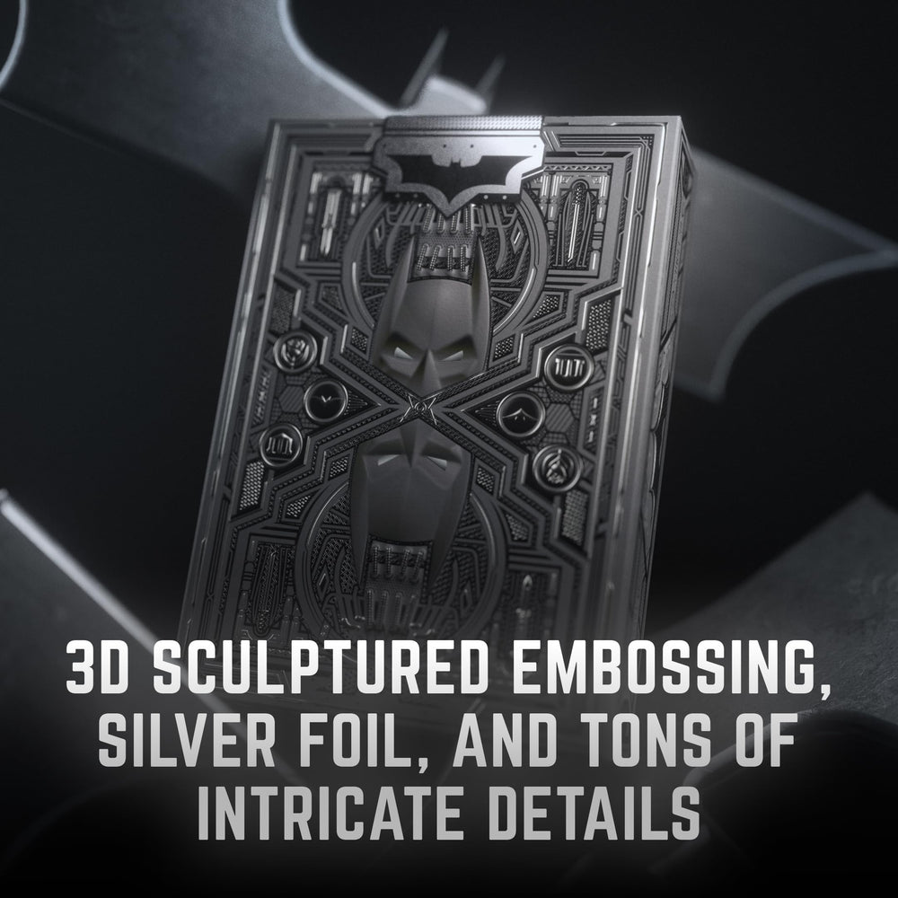 theory11 dark knight trilogy bane card with fierce character detail.