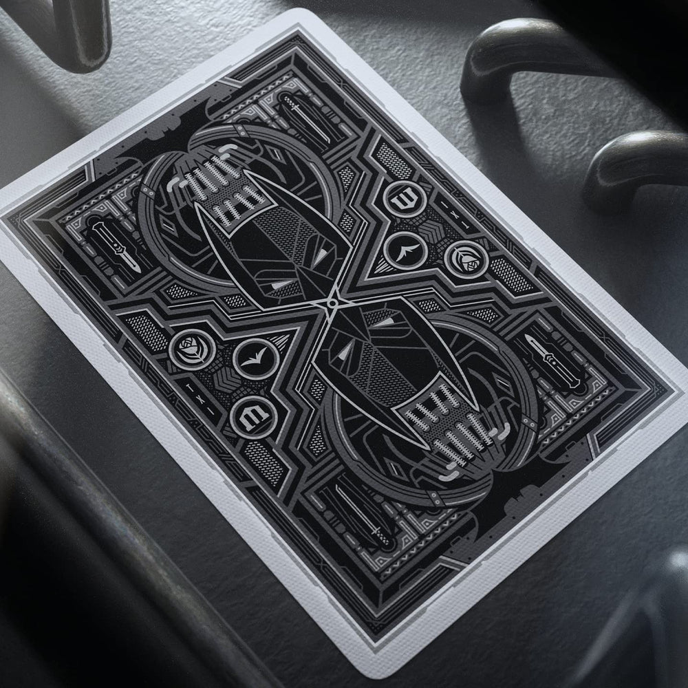 theory11 dark knight trilogy joker card two with symmetric design.