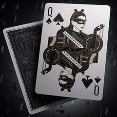 theory11 dark knight trilogy two-face card with dual-tone art.