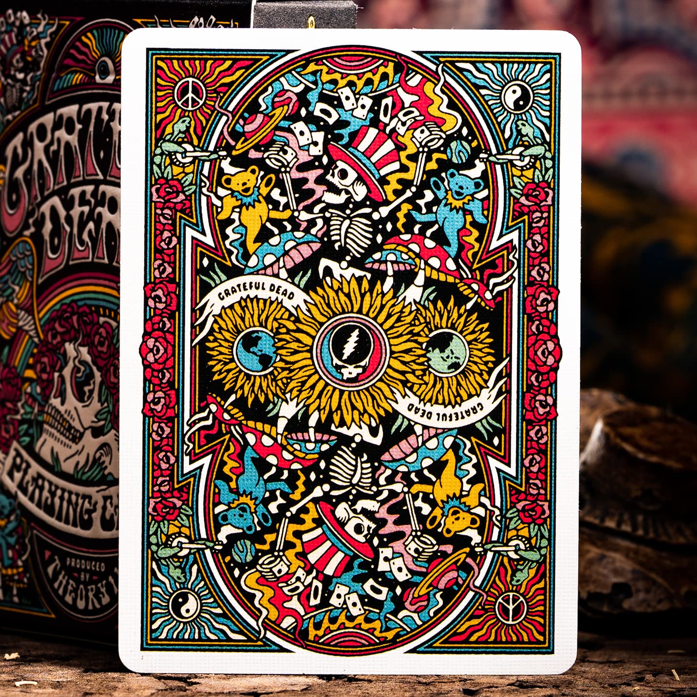 theory11 Grateful Dead court cards detailed art elevates gameplay aesthetics