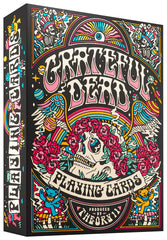 theory11 Grateful Dead deck box embossed texture for premium feel